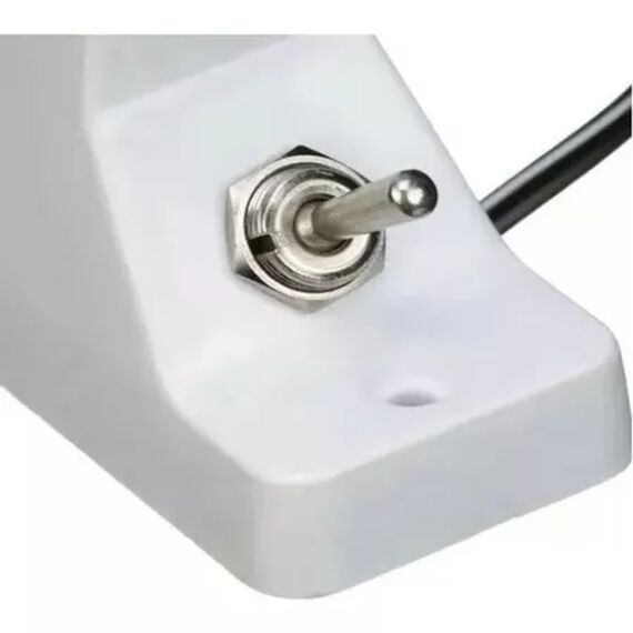 Ventilador Marinizado p/ Embarcações Branco 15cm 12v