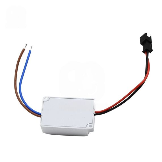 Driver p/ Luz de LED - Entrada 110/220v - Saída 10/13v - 3x1watt - 300mA