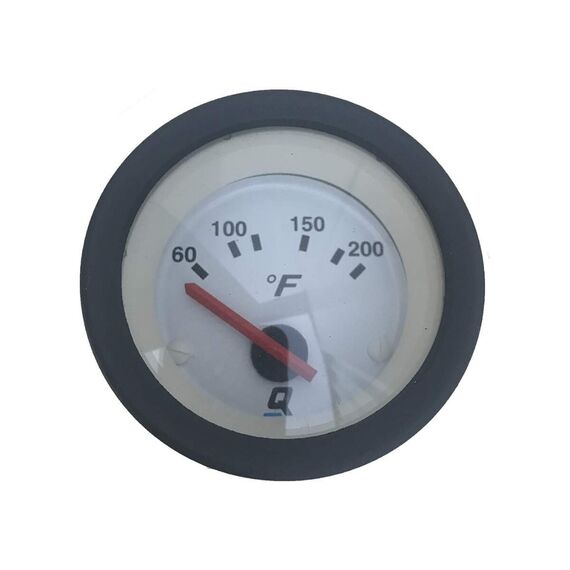 Medidor de Temperatura D´água Para Embarcações QuickSilver - Aro Preto