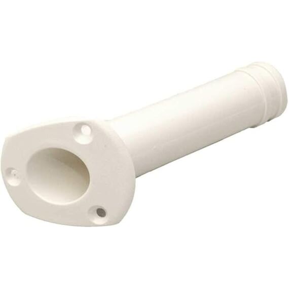 Porta Varas / Caniço p/ Embutir em Plástico - Branco