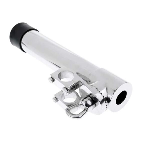 Porta Varas / Caniço p/ Guarda Mancebo 1-1/8 pol. em Inox - Base Ajustável