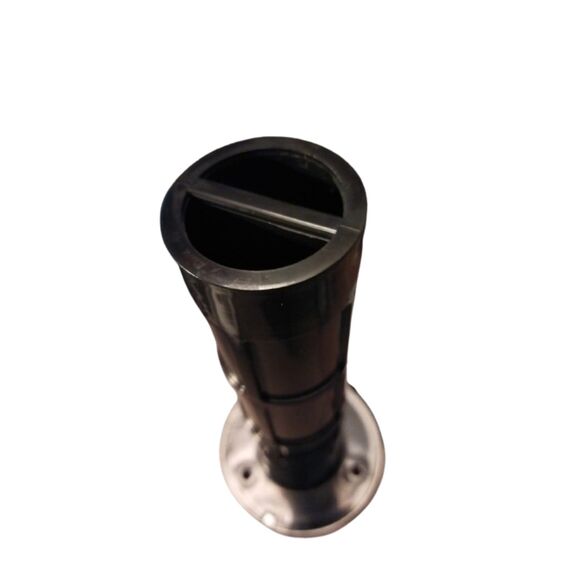 Porta Varas / Caniço Reto C/ Acabamento em Inox c/ Tampa Emborrachada