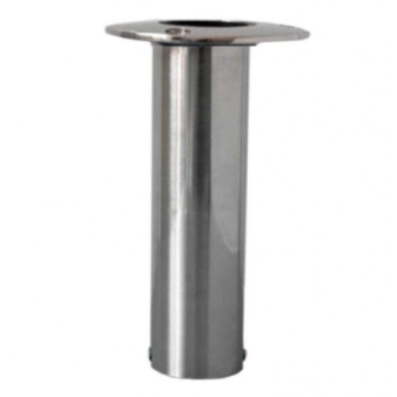 Porta Varas / Caniço Reto em Inox Interior Emborrachado s/ Tampa