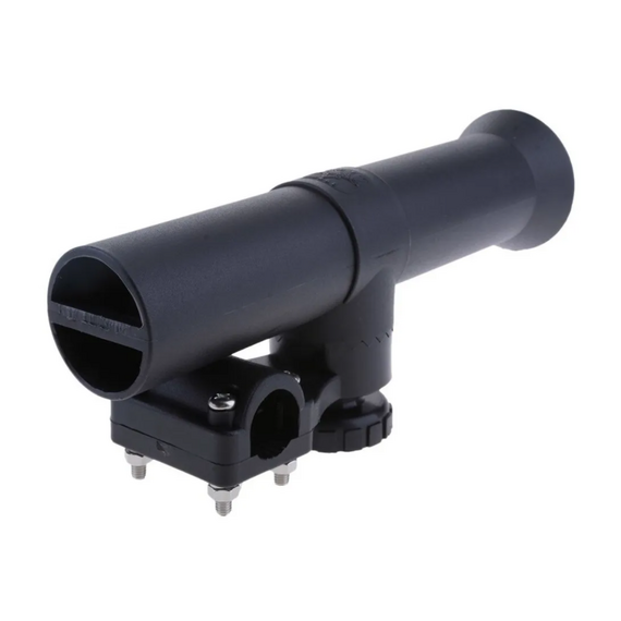 Porta Varas Sobrepor Ajustável C/ Base p/ Guarda Mancebo em Plástico Reforçado Preto