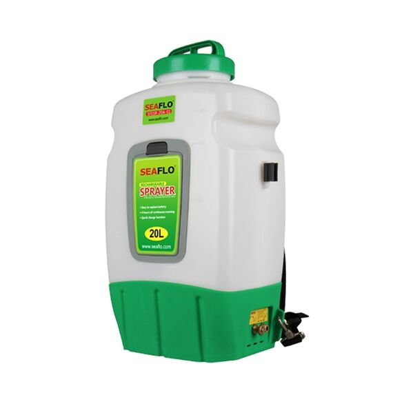 Pulverizador Elétrico Costal 20 Litros c/ Bateria Recarregável 2.6 LPM 12v 70psi