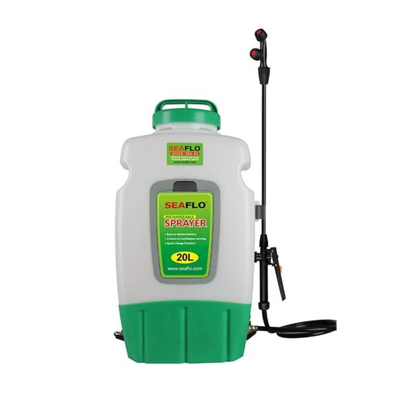 Pulverizador Elétrico Costal 20 Litros c/ Bateria Recarregável 2.6 LPM 12v 70psi