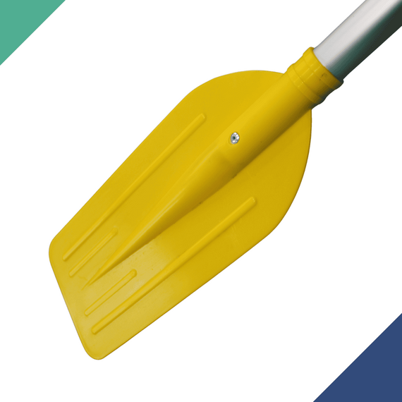 Remo de Alumínio Telescópico c/ 1 Pá em ABS Amarelo 1,06m - Seaflo