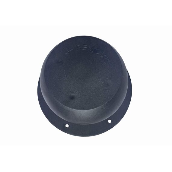 Respiro Externo p/ Exautor 4 Pol - Polipropileno - Preto