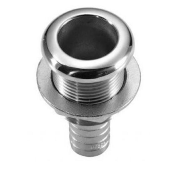 Saída de Costado / Saída D´Água - em INOX - Tam: 1-1/8 pol