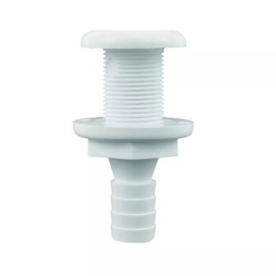 Saída de Costado / Saída D´Água Luxo - Plástica - Tam: 1/2 pol. - Cor: Branca