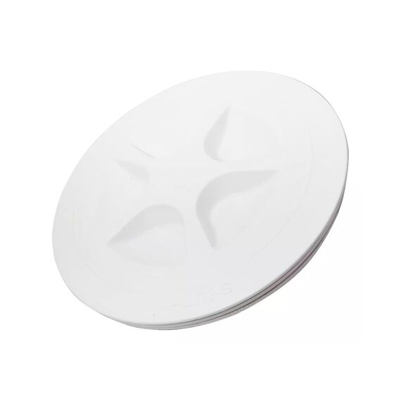 Tampa de Inspeção em ABS - Furo 218mm Cor: Branca - C/ Saco Removível Seaflo