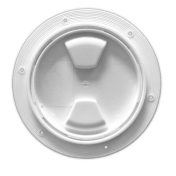 Tampa de Inspeção em PVC - Furo 140mm Cor: Branca
