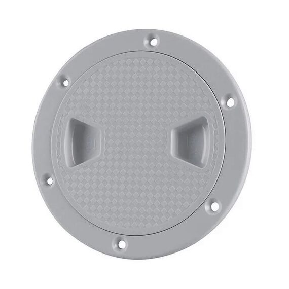 Tampa de Inspeção em PVC Reforçada - Furo 101mm Cor: Branca - Seaflo