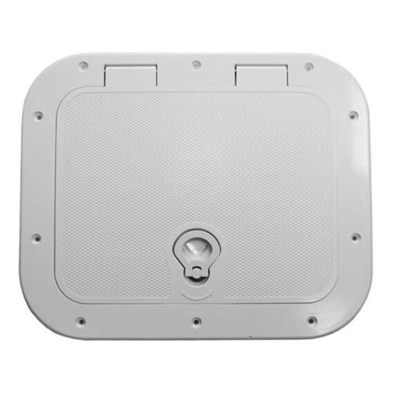 Tampa de Inspeção Em PVC Reforçado - Quadrada - 40,0 x 32,8 cm