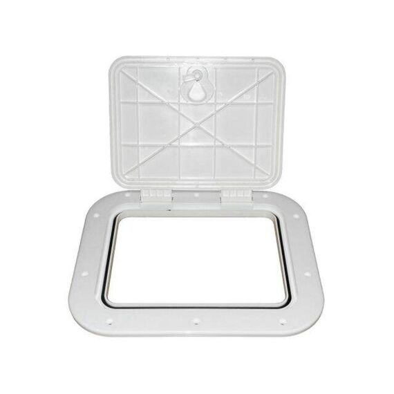 Tampa de Inspeção Em PVC Reforçado - Quadrada - 40,0 x 32,8 cm