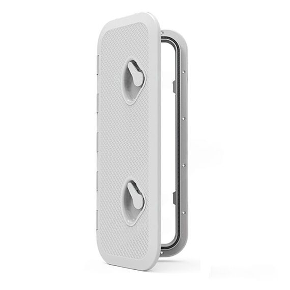 Tampa de Inspeção Seaflo Em ABS Reforçado 460 x 510 mm - Branca