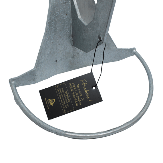 Âncora em Aço Galvanizada a Fogo - Modelo: Rocna - Tam: 1,4kg