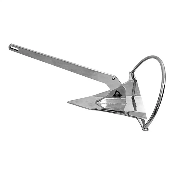 Âncora em INOX 316 C/ Solda - Modelo: Rocna ALFA - Tam: 30kg