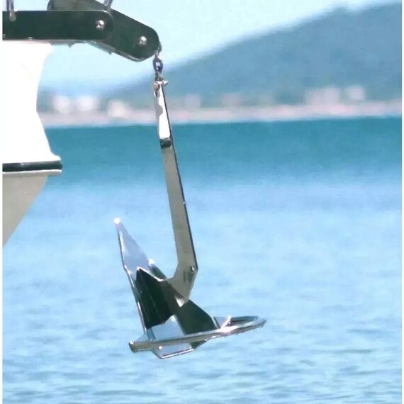 Âncora em INOX 316 C/ Solda - Modelo: Rocna - Tam: 3,6kg