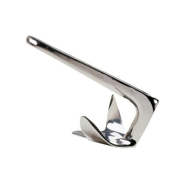 Âncora em INOX 316 S/ Solda - Modelo: Bruce - Tam: 7,5kg