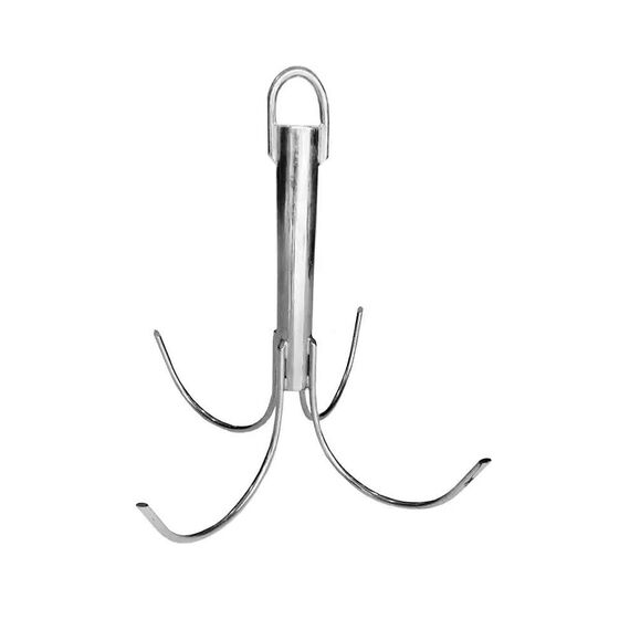 Âncora em INOX Polido - Modelo: Garateia - Tam: 2,0kg