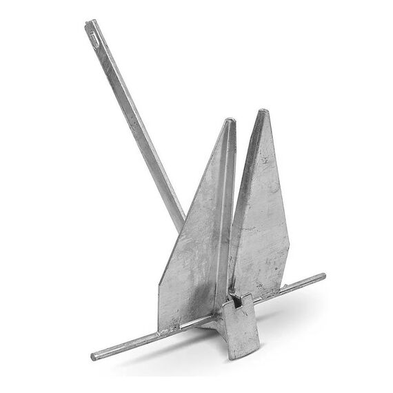 Âncora Galvanizada a Fogo Articulada - Modelo: Danforth - Tam: 12,0kg