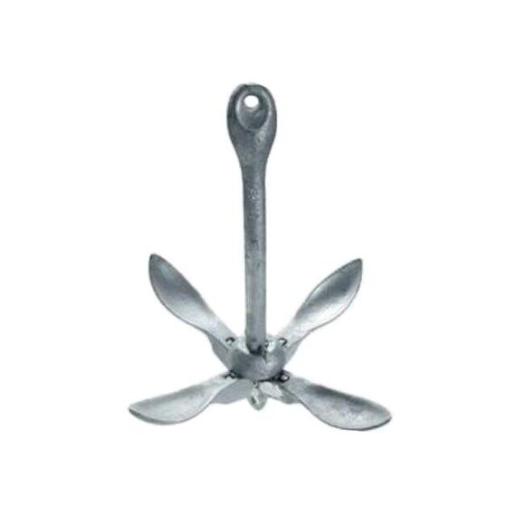 Âncora Galvanizada a Fogo Dobrável - Modelo: Folding - Tam: 2,5kg