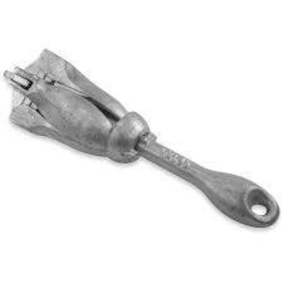 Âncora Galvanizada a Fogo Dobrável - Modelo: Folding - Tam: 3,2kg