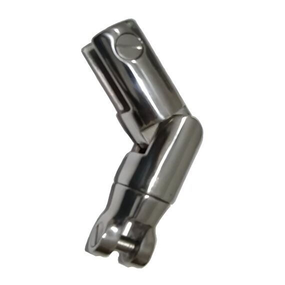 Conector Destorcedor Articulado p/ Corrente em INOX - 6 e 8 mm