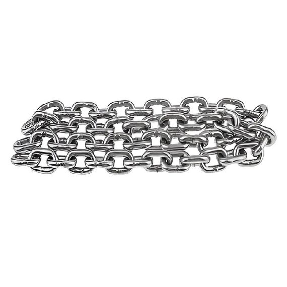 Corrente Em INOX - Calibrada - 7mm - Tam: 1 m