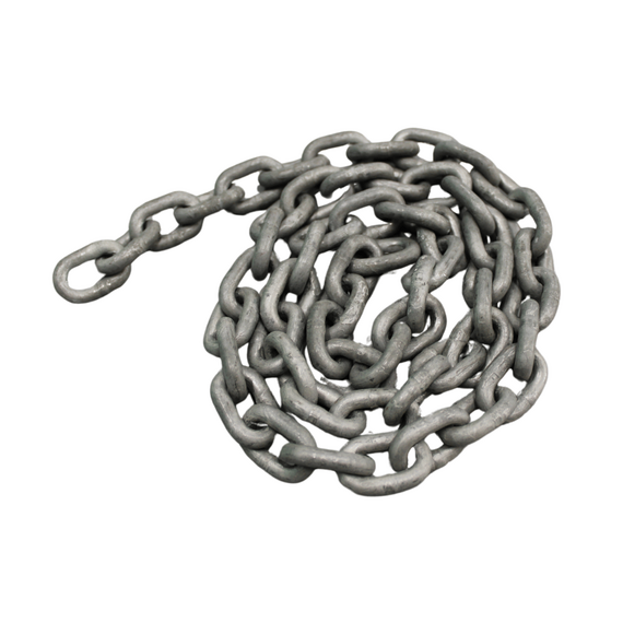 Corrente Galvanizada a Fogo - Calibrada - 6mm - Tam: 1 m