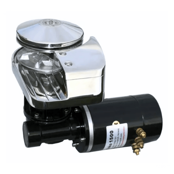 Guincho Elétrico em INOX p/ Âncora BADA - C1012 - Corrente 8mm - 1000W - PARA BARCOS DE 35 a 45 pés