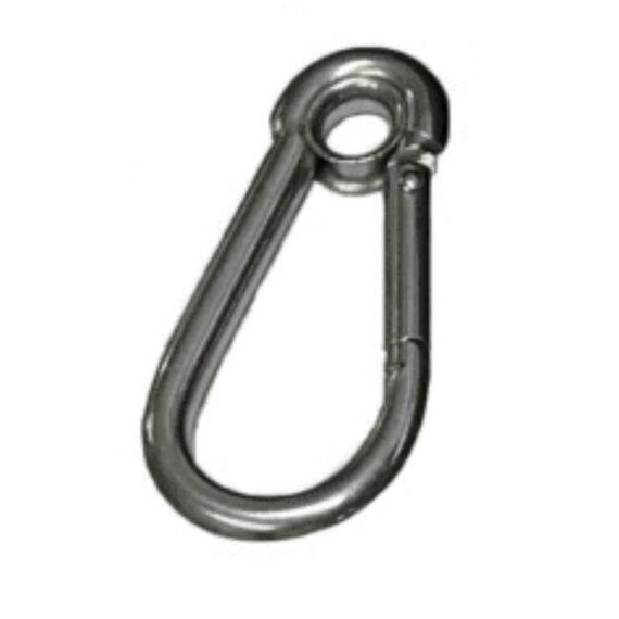 Kit Âncora Galvanizada a Fogo Bruce 5,0kg + Mosquetão Inox + Cabo 8mm 15m + Boia Isopor