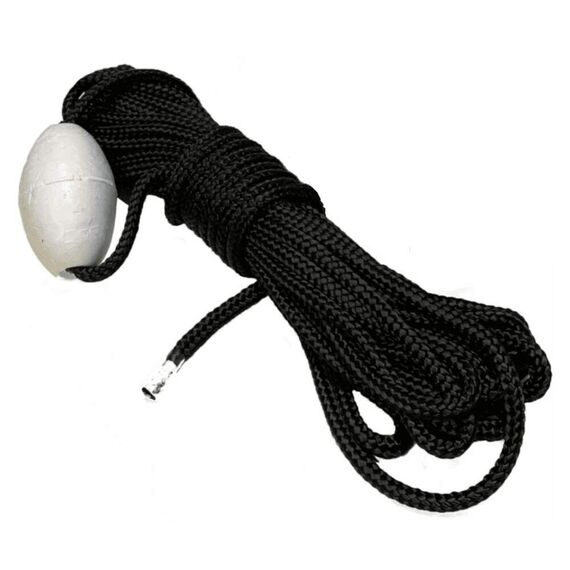 Kit Âncora Galvanizada a Fogo Bruce 7,5kg + Mosquetão Inox + Cabo 8mm 50m + Boia Isopor