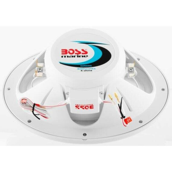 Alto-Falante Marinizado Boss Marine High Quality 6x9 polegadas - Branco - MR695