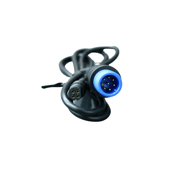 Cabo Conector Adaptador p/ Transducer Garmin - Macho 8 pinos p/ Femea 4 pinos - 010-12719-00