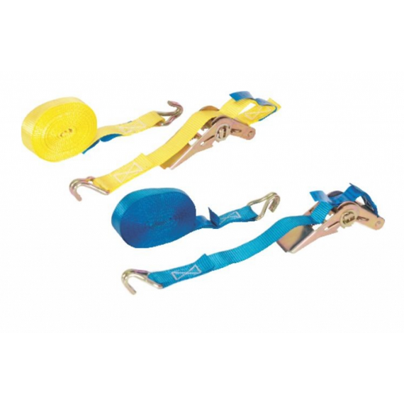 Cinta c/ Catraca p/ Amarração de Cargas em Poliester - 6 metros - 1020kgf