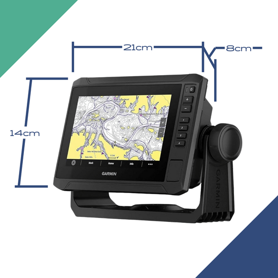 GPS e Sonar / ChartPlotter Garmin ECHOMAP UHD2 72sv c/ Transducer GT54UHD-TM - 010-02683-01