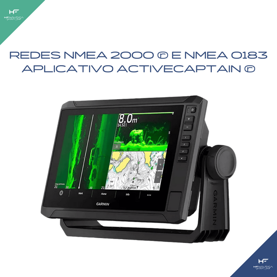 GPS e Sonar / ChartPlotter Garmin ECHOMAP UHD2 92SV (c/ Transducer - GT56UHD-TM ) - 010-02687-01