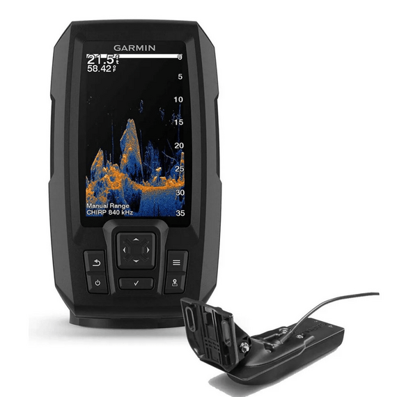 GPS e Sonar Fishfinder Garmin STRIKER 4cv VIVID (c/ Transducer GT20-TM) - 010-02550-01