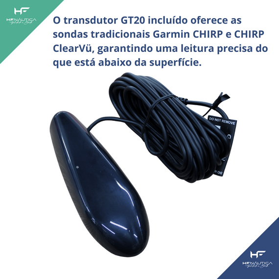 GPS e Sonar Fishfinder Garmin STRIKER 4cv VIVID (c/ Transducer GT20-TM) - 010-02550-01