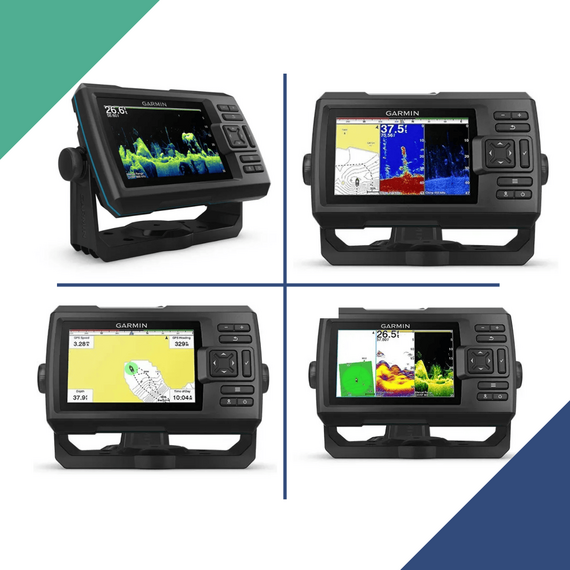 GPS e Sonar Fishfinder Garmin STRIKER 5cv VIVID - c/ Transducer CV20-TM - 010-02551-01