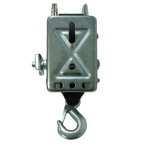 Guincho Manual p/ Carreta c/ Fita em Nylon - 1200 lb - Ruptura: 816kg - Gear Winch