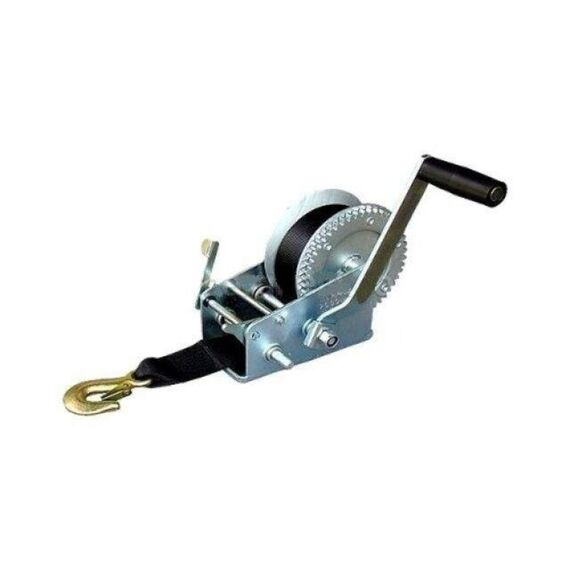 Guincho Manual p/ Carreta c/ Fita em Nylon - 2000 lb - Ruptura: 1360kg