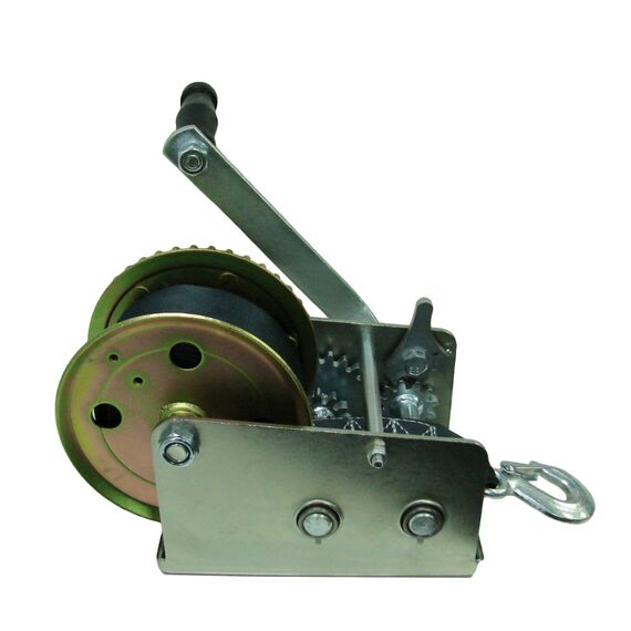 Guincho Manual p/ Carreta c/ Fita em Nylon - 2500 lb - Ruptura: 1700kg - Gear Winch