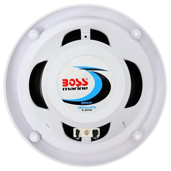 Kit MP3 Solid State MR752UAB c/ Bluetooth + 2 Pares Alto-Falante MR6W Marinizado Boss Marine - MCK752WB.64