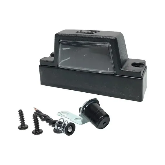 Luz de Placa p/ Carretinha s/ Lâmpada - 12V - Unidade - Mod: T4