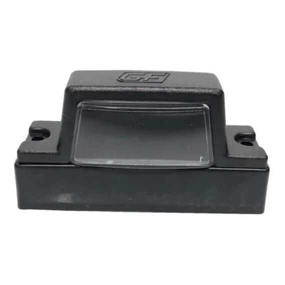 Par Lanterna Canoinha p/ Carretinha Universal Bicolor - Pisca, Meia Luz e Freio + Luz de Placa - 12V - c/ Lâmpadas