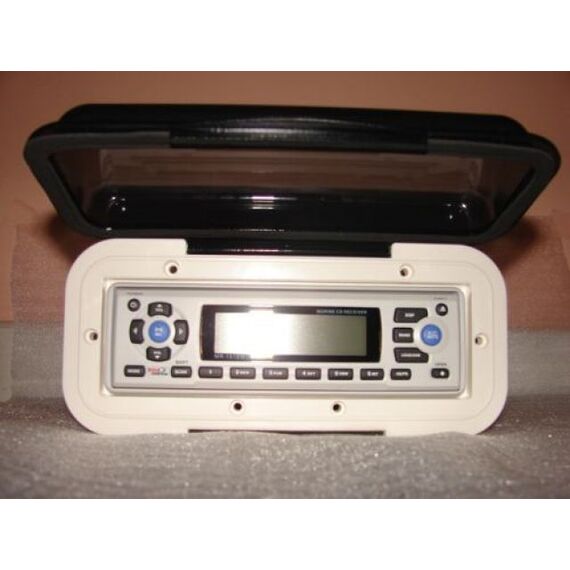 Protetor Frontal de CD Player Marine Star - Cor: Lente: Fumê, Base: Branca