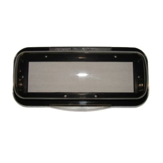 Protetor Frontal de CD Player Marine Star - Cor: Lente: Fumê, Base: Preta